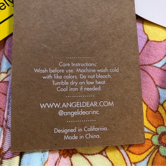 NEW Angel Dear Groovy Floral Footie - Picture 8 of 8